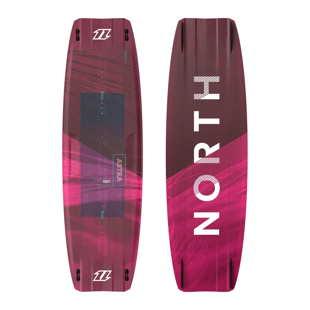 2023 North Astra Kiteboard-Rubine Red