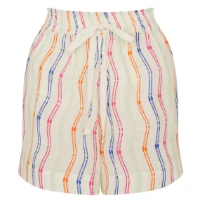 Accessorize London Women's Multi Stripe Shorts X Small