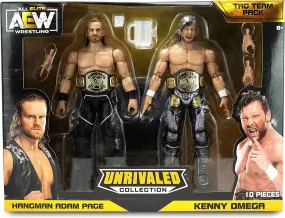 AEW : Kenny Omega & Hangman Adam Page Amazon Exclusive 2 Pack Figure Set