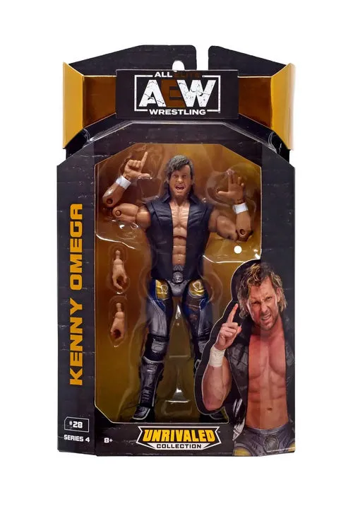 AEW : Unrivaled Series 4 : Kenny Omega Figure * Hand Signed *