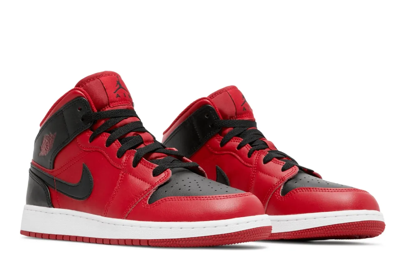 Air Jordan 1 Mid (GS) 'Reverse Bred'