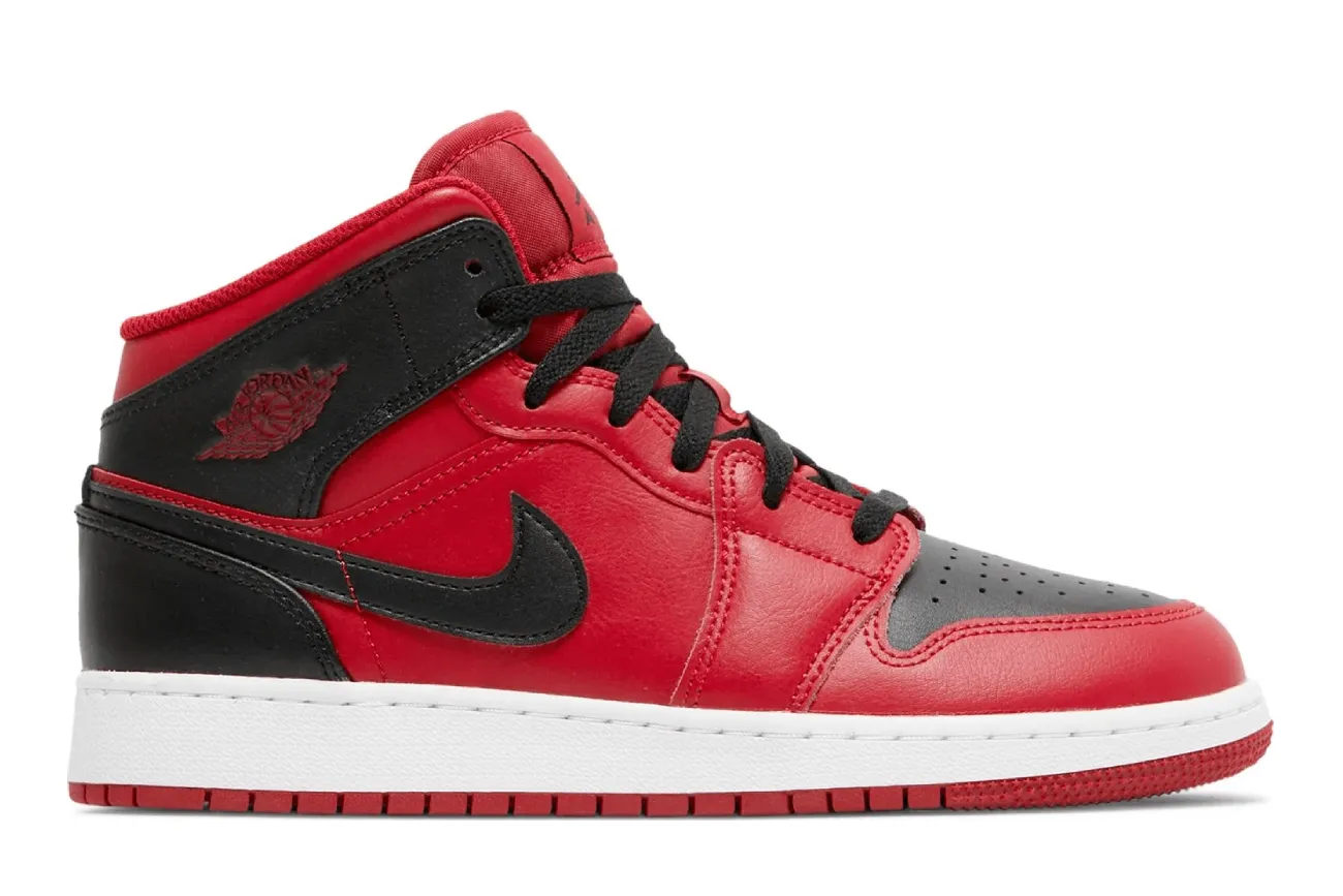 Air Jordan 1 Mid (GS) 'Reverse Bred'