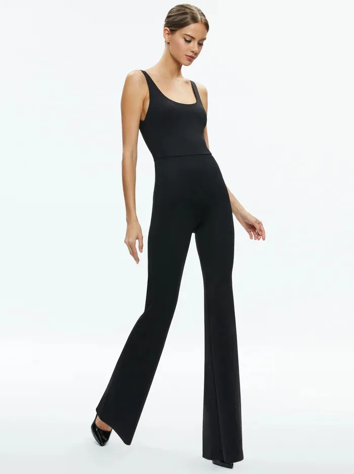 Alice   Olivia - Cortes Catsuit - Black