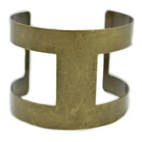 Animal Instincts Brass Cuff Bracelet