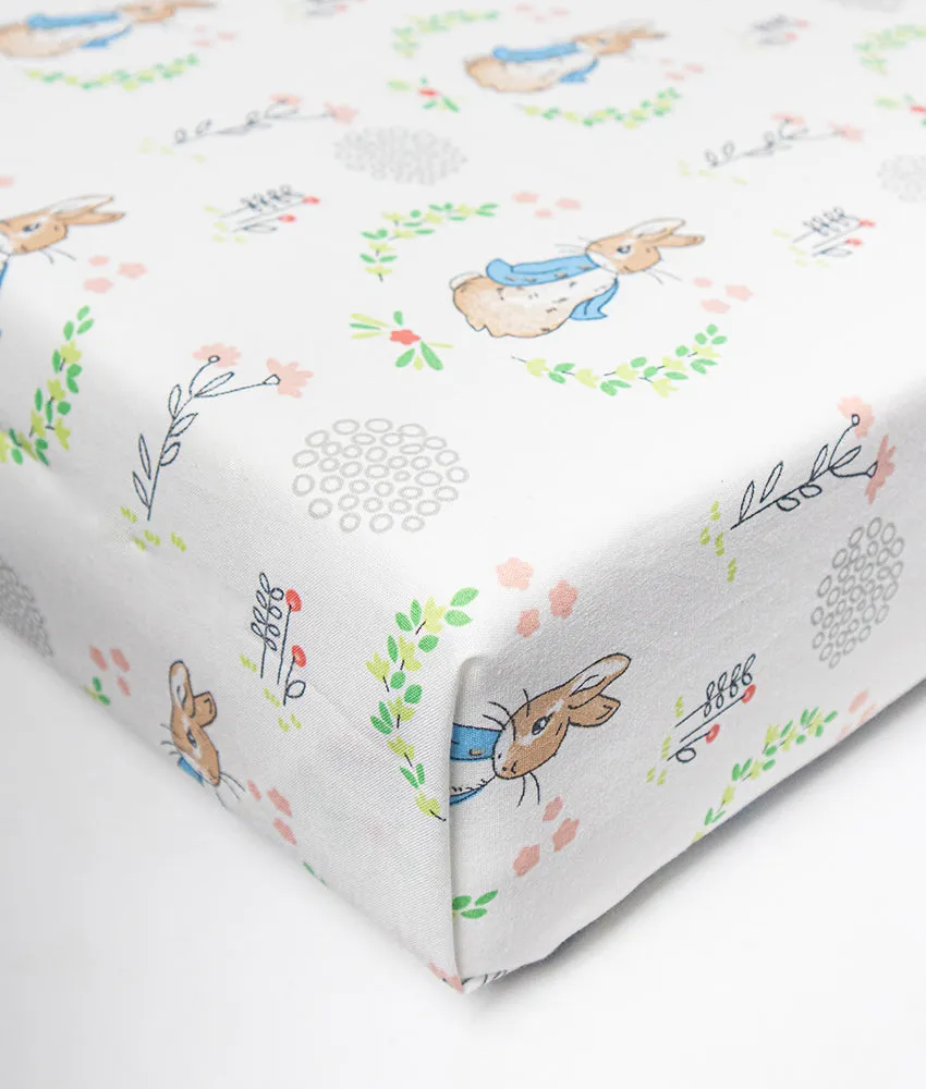 Baby Cot Sheet – Peter Rabbit Theme