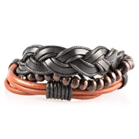 Beachside Resort Brown Urban Bracelet for Men