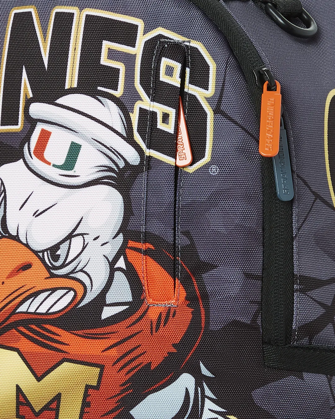 CANES MUSCLE UNIVERSITY OF MIAMI BACKPACK (WITH WARREN SAPP)