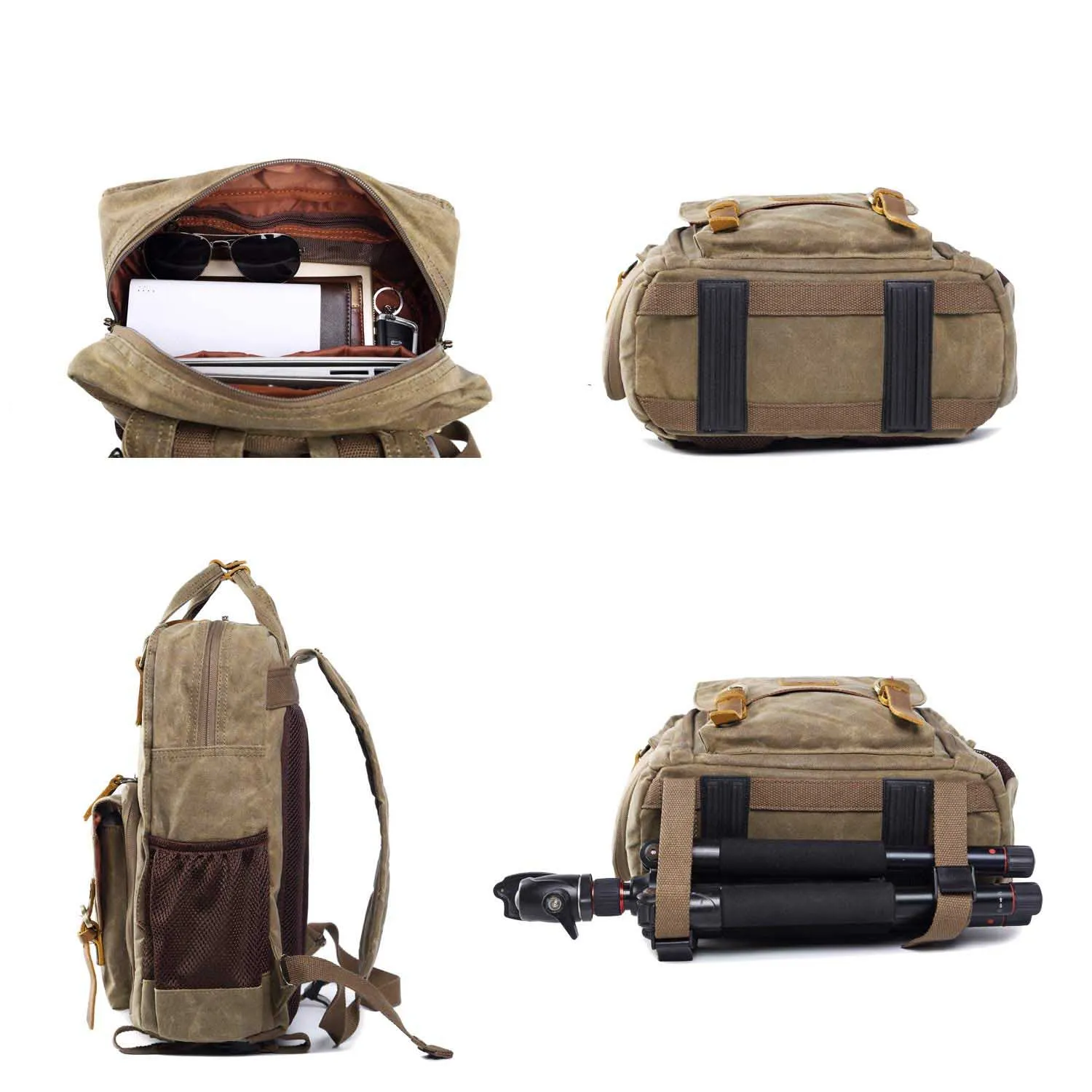 Canvas Camera Backpack