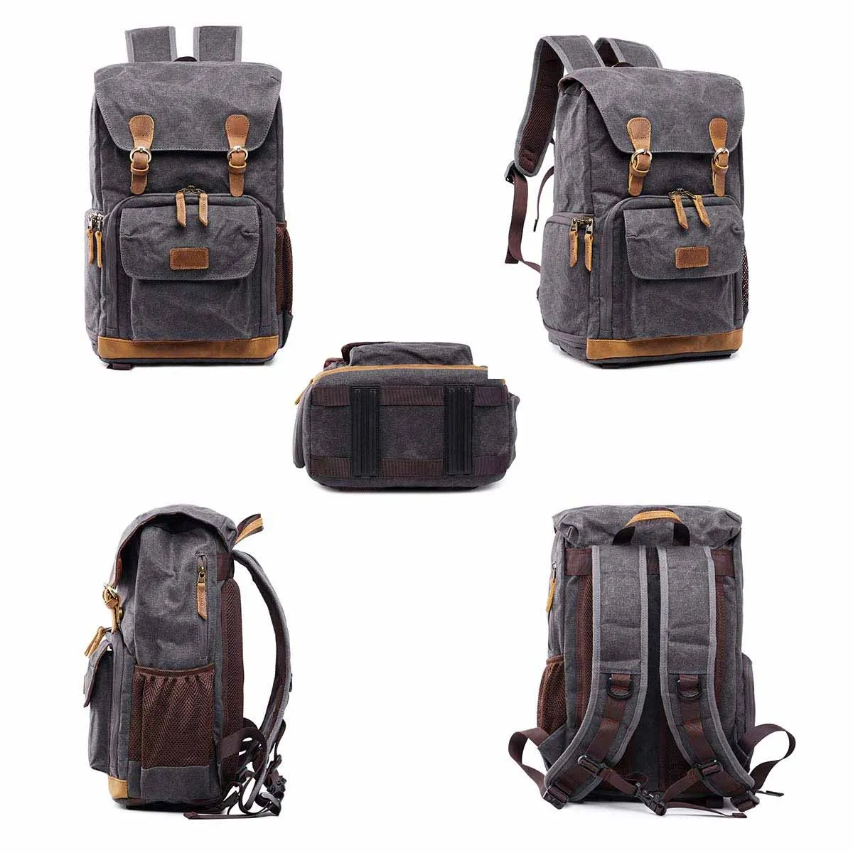 Canvas Camera Backpack