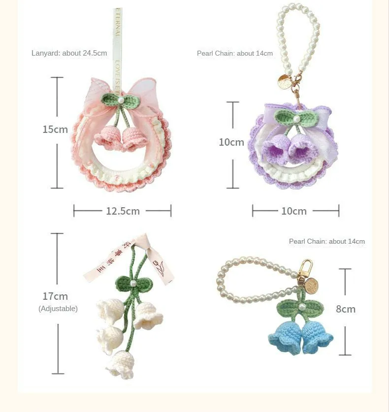 DIY Lily of the valley pendant