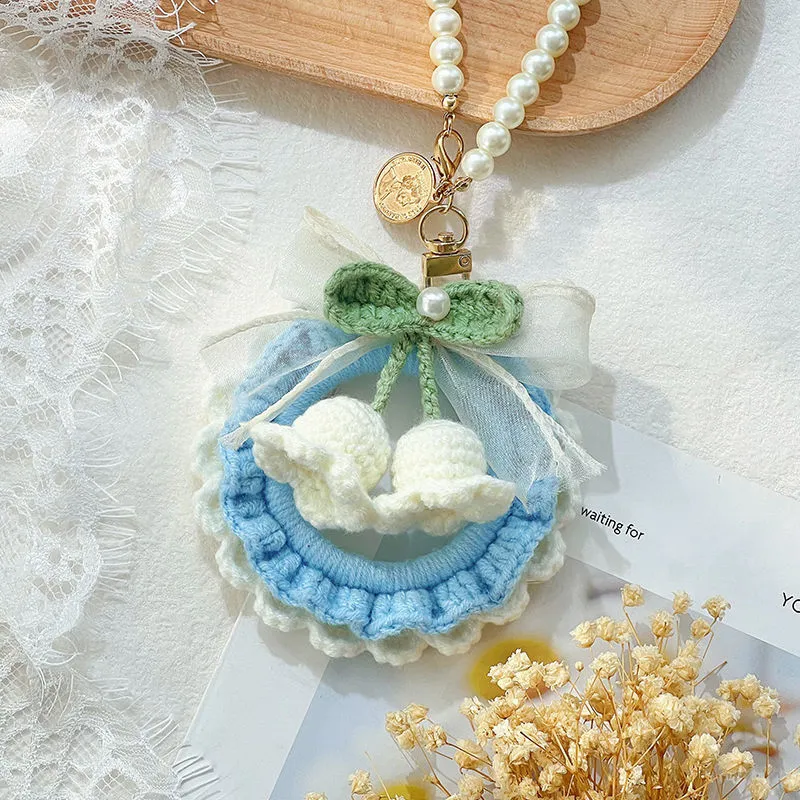 DIY Lily of the valley pendant