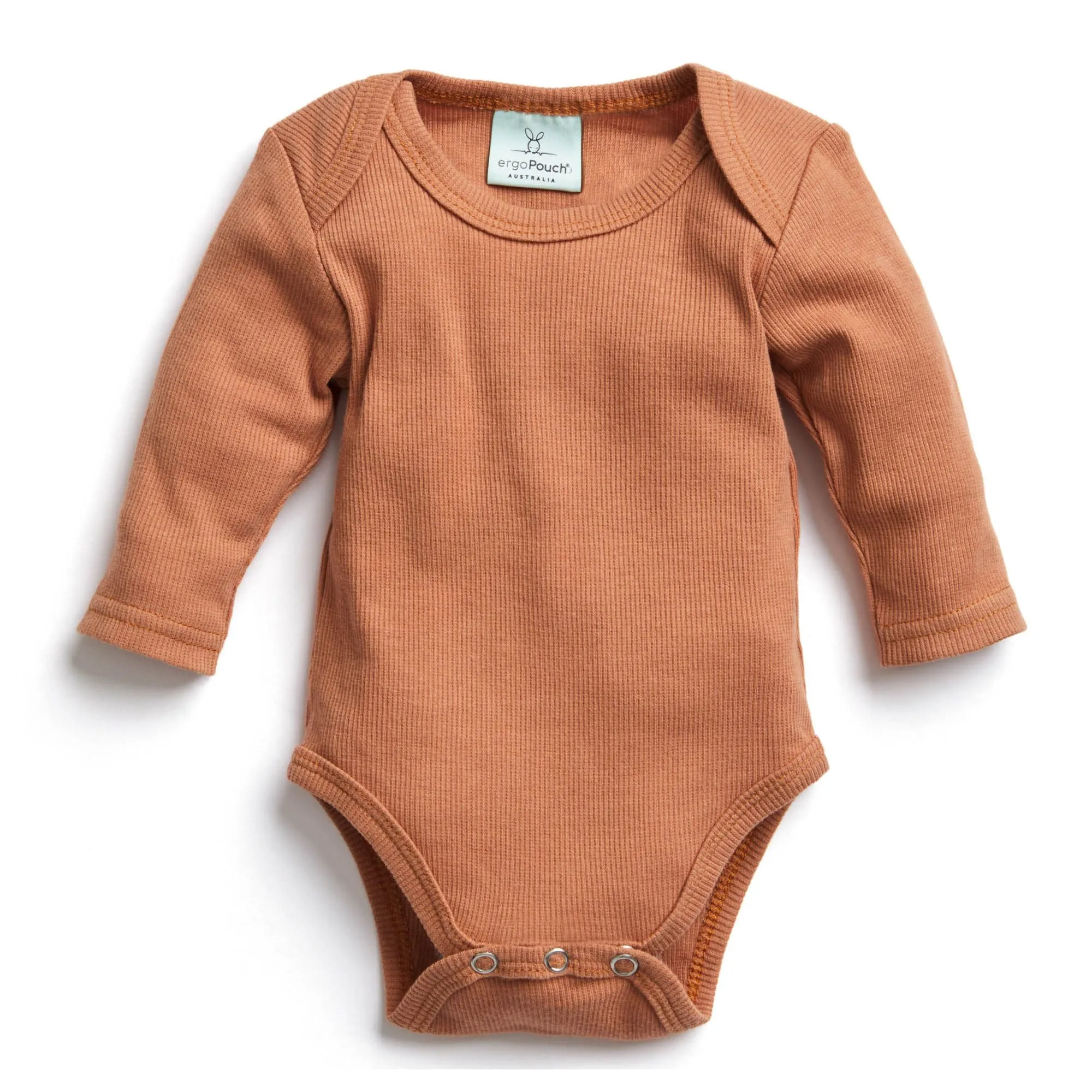 ergoPouch Long Sleeve Bodysuit - Chestnut