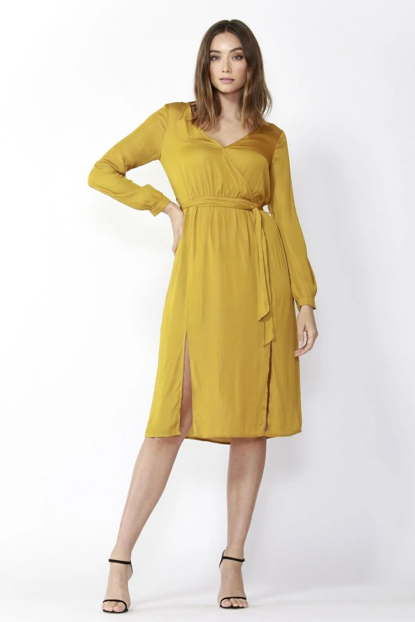 Fate   Becker On The Run Dress in Amber