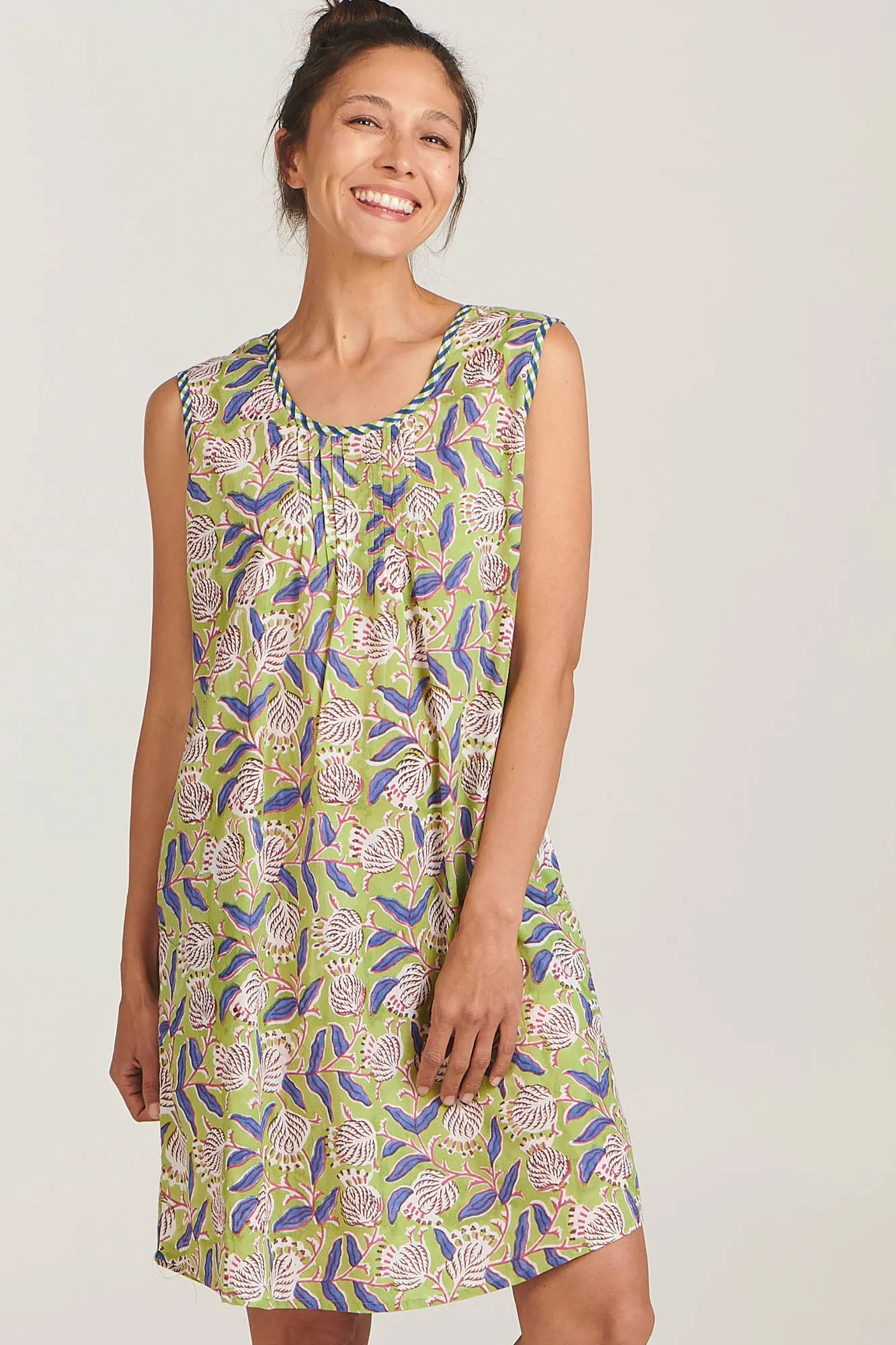 Fisher Nightie Blue Lotus