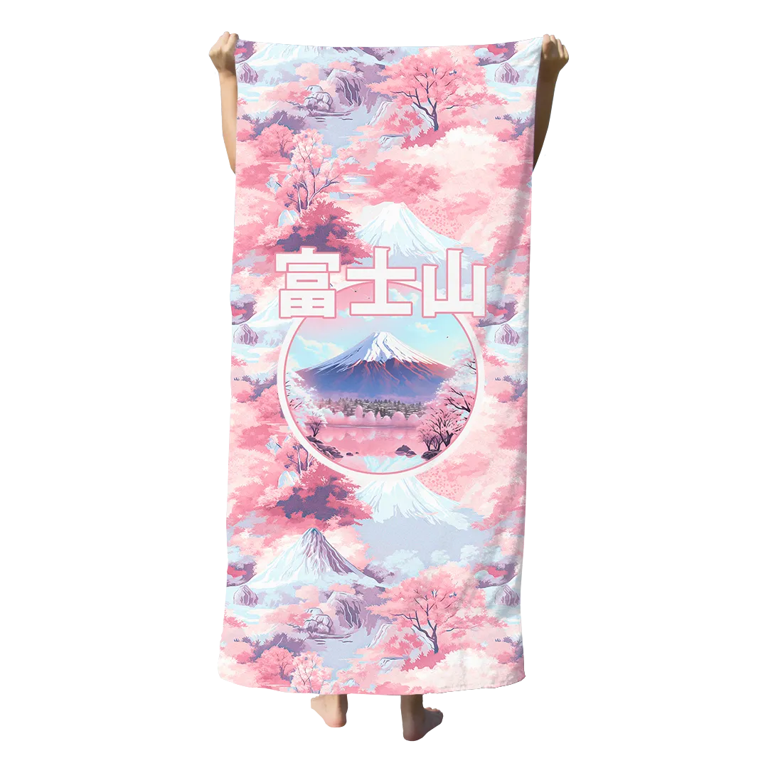 Fujisan Beach Towel