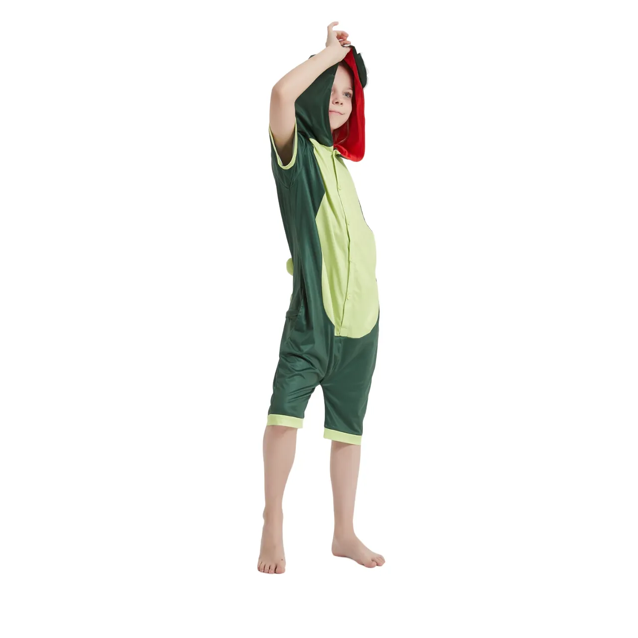 Green Dinosaur Kids Summer Onesie