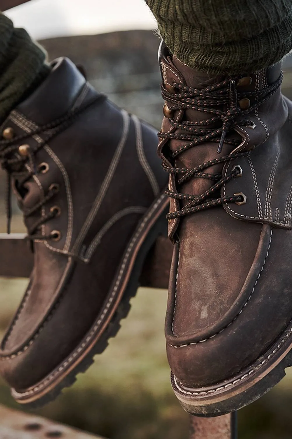 Hoggs of Fife Selkirk Moc Work Boots