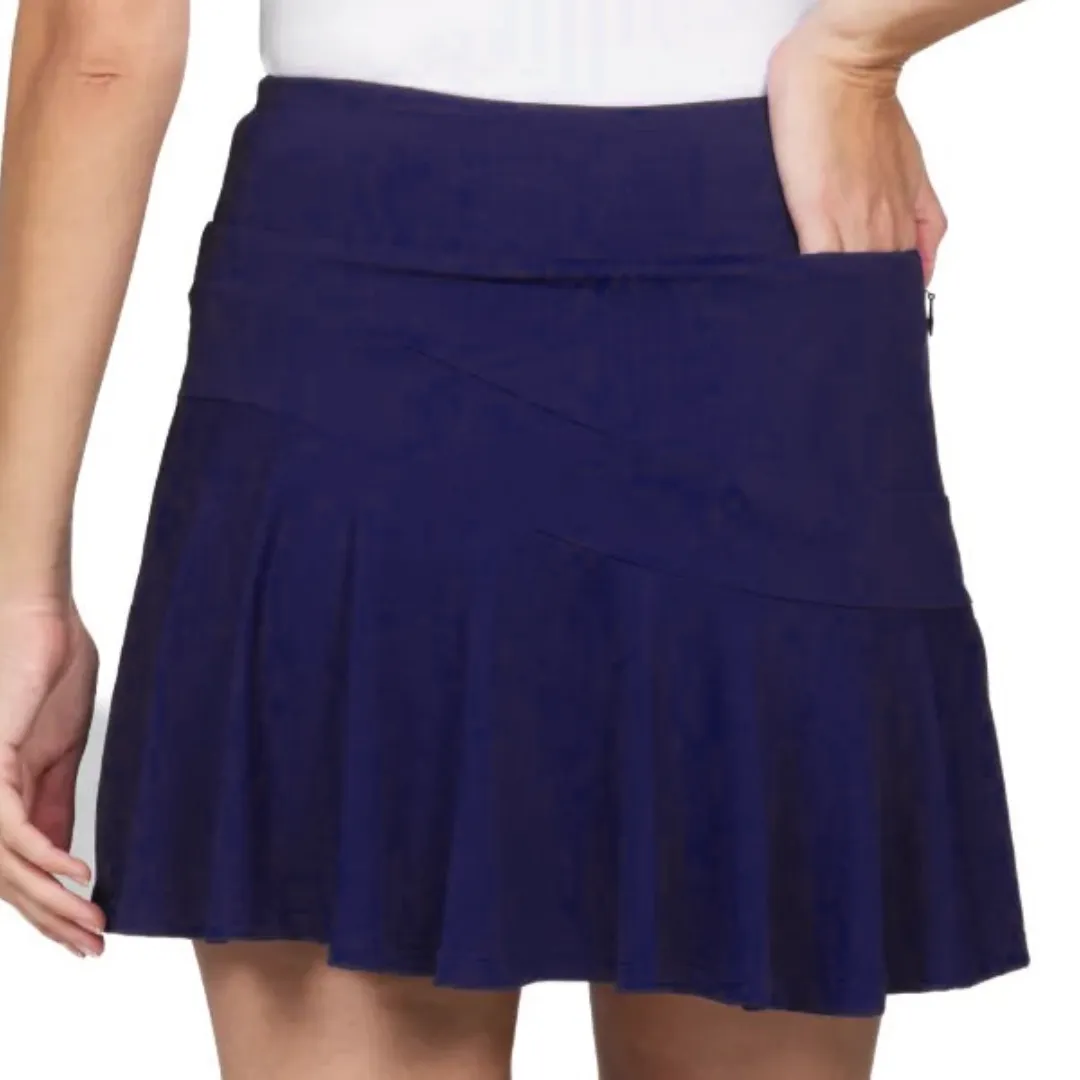 IBKUL Skort Flounce 17" Navy