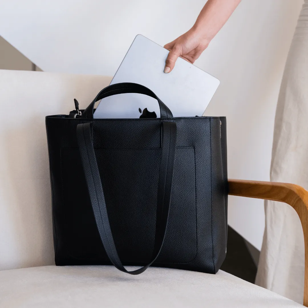 Ida Tote (Vegan) Black