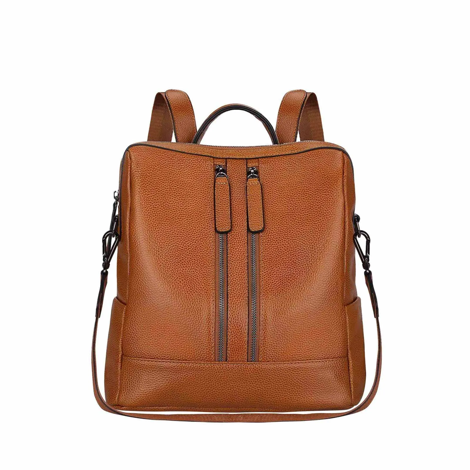 Medium Genuine Leather Backpack