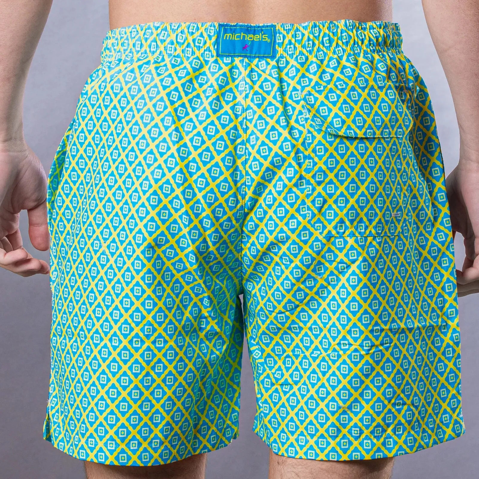 Michael's Swimwear Diamond Pattern