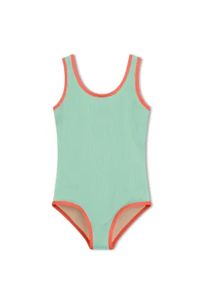 Mini Scoop One Piece - Turquoise