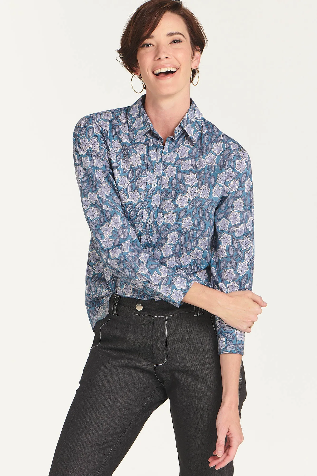 Mowgli Shirt Blue Posy