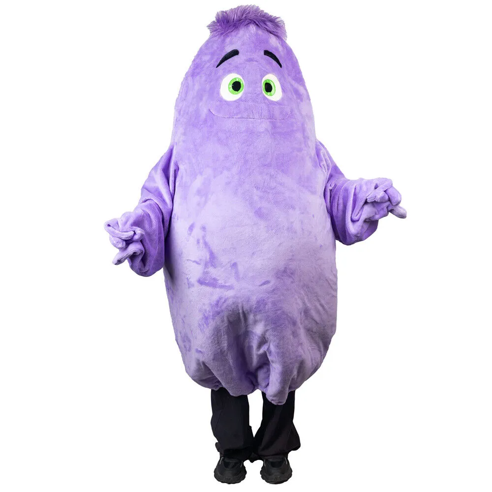 【New Arrival】Xcoser Movie IF Cartoon Monster Blue Cosplay Costume Purple Mascot for Kid/Adult