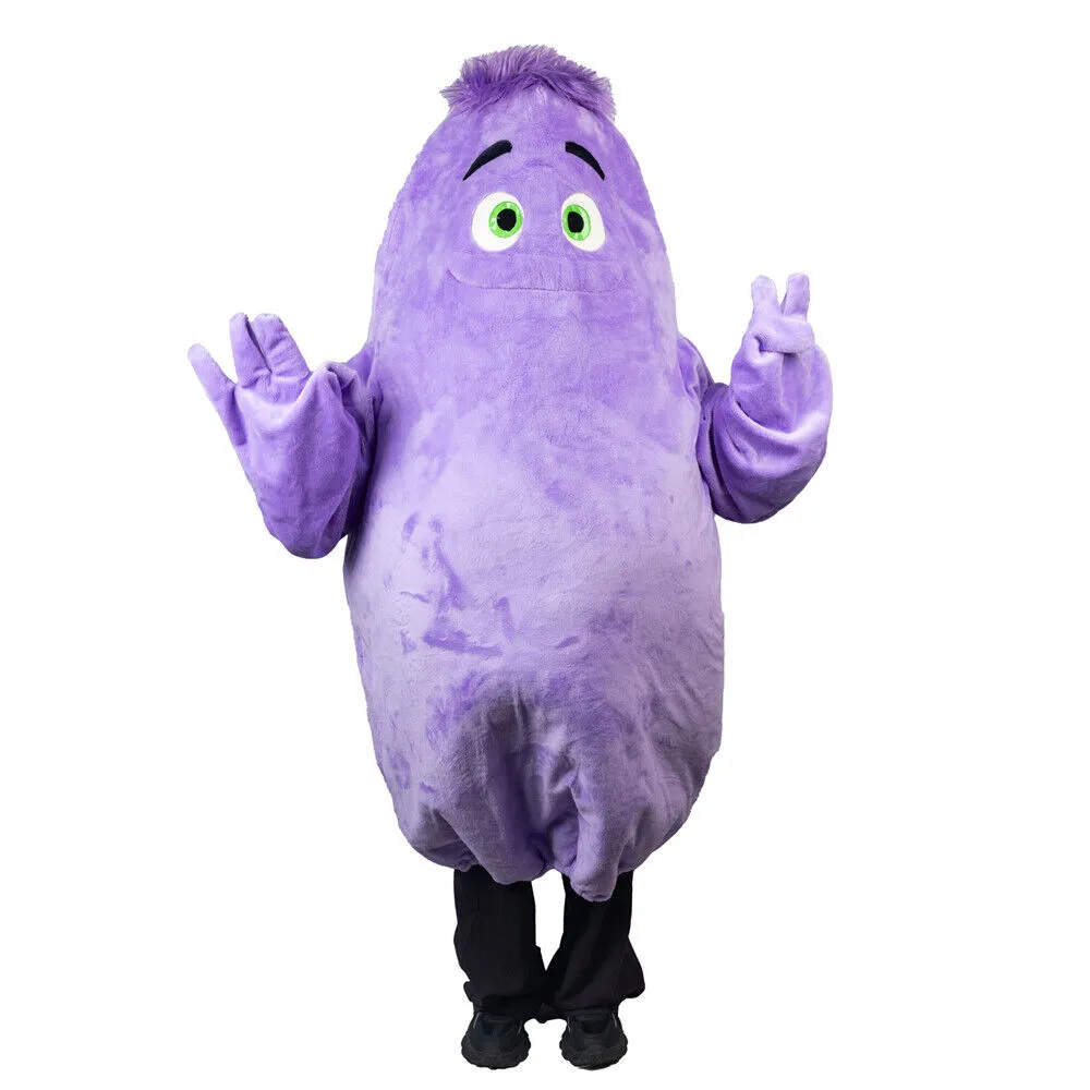 【New Arrival】Xcoser Movie IF Cartoon Monster Blue Cosplay Costume Purple Mascot for Kid/Adult