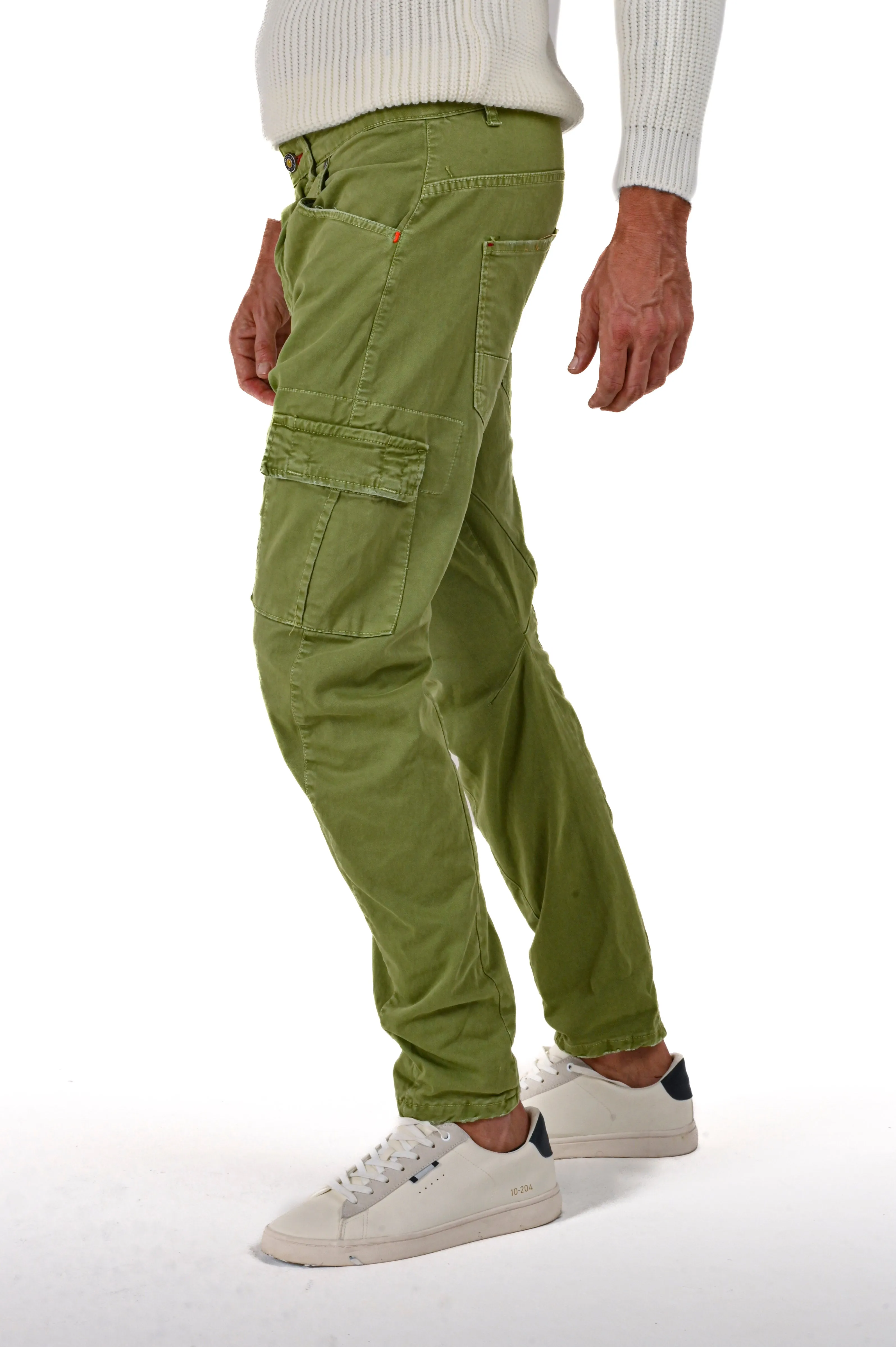 Pantaloni uomo tapered fit AI 4124 in vari colori - Displaj