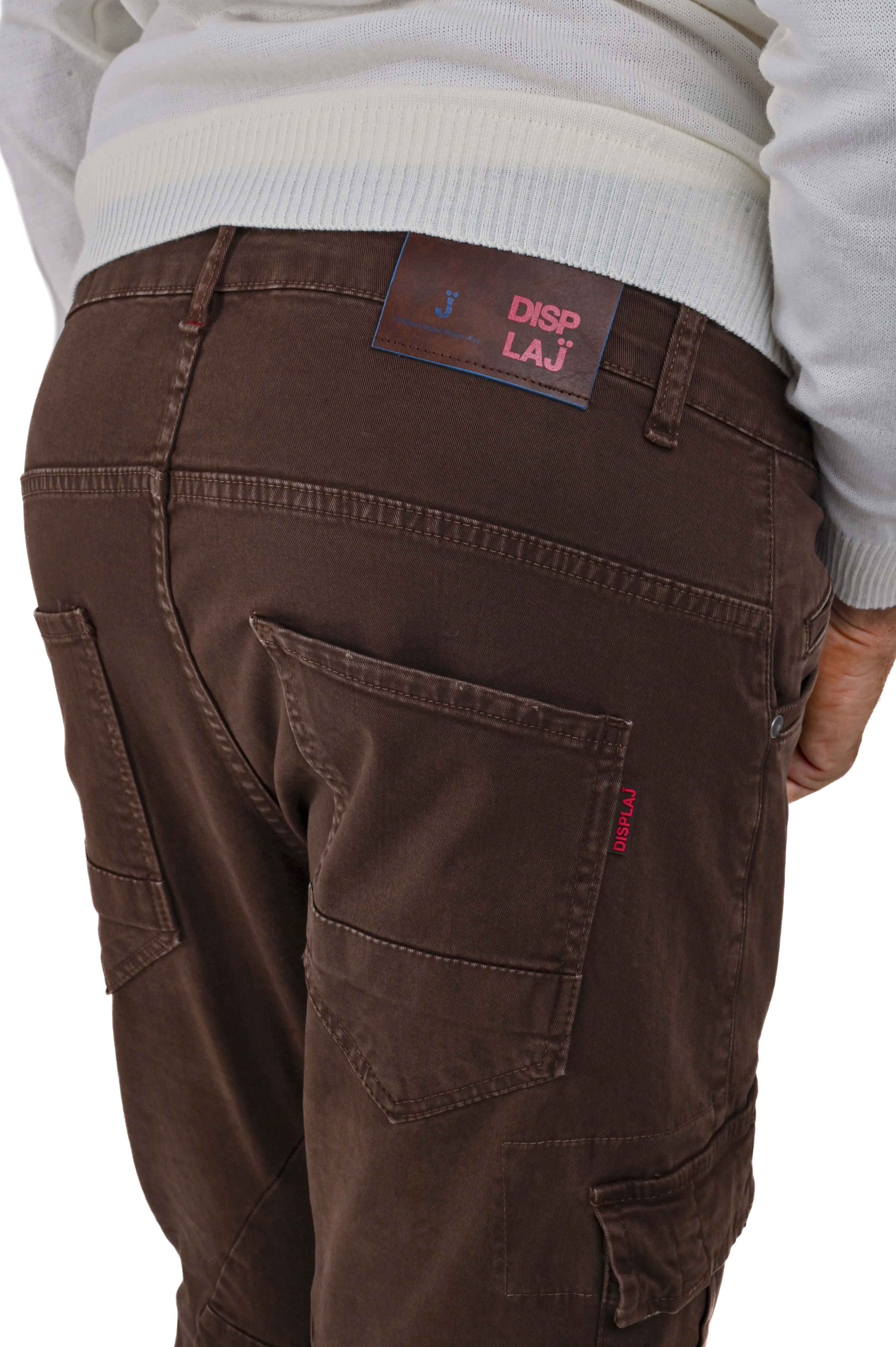 Pantaloni uomo tapered fit AI 4124 in vari colori - Displaj