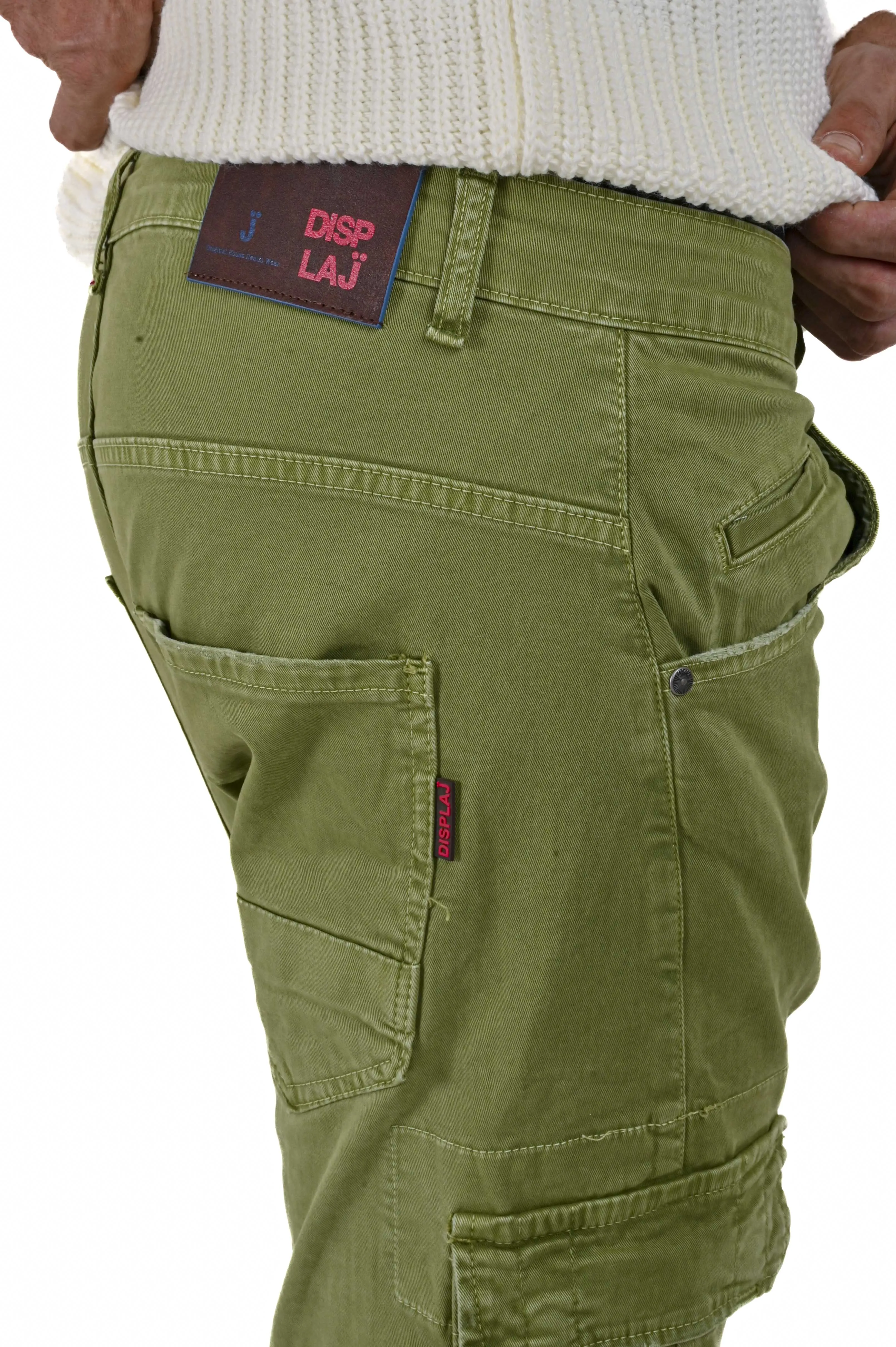 Pantaloni uomo tapered fit AI 4124 in vari colori - Displaj