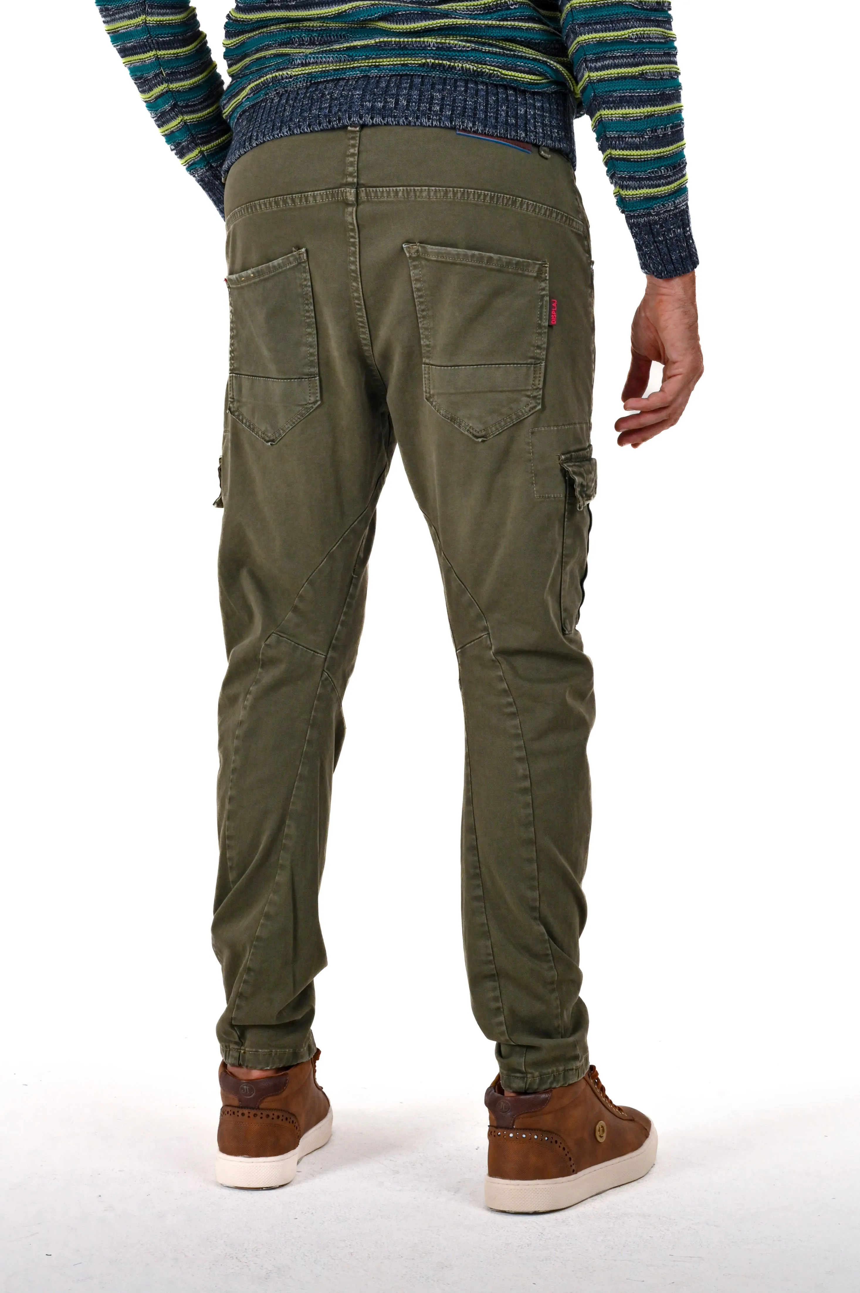 Pantaloni uomo tapered fit AI 4124 in vari colori - Displaj