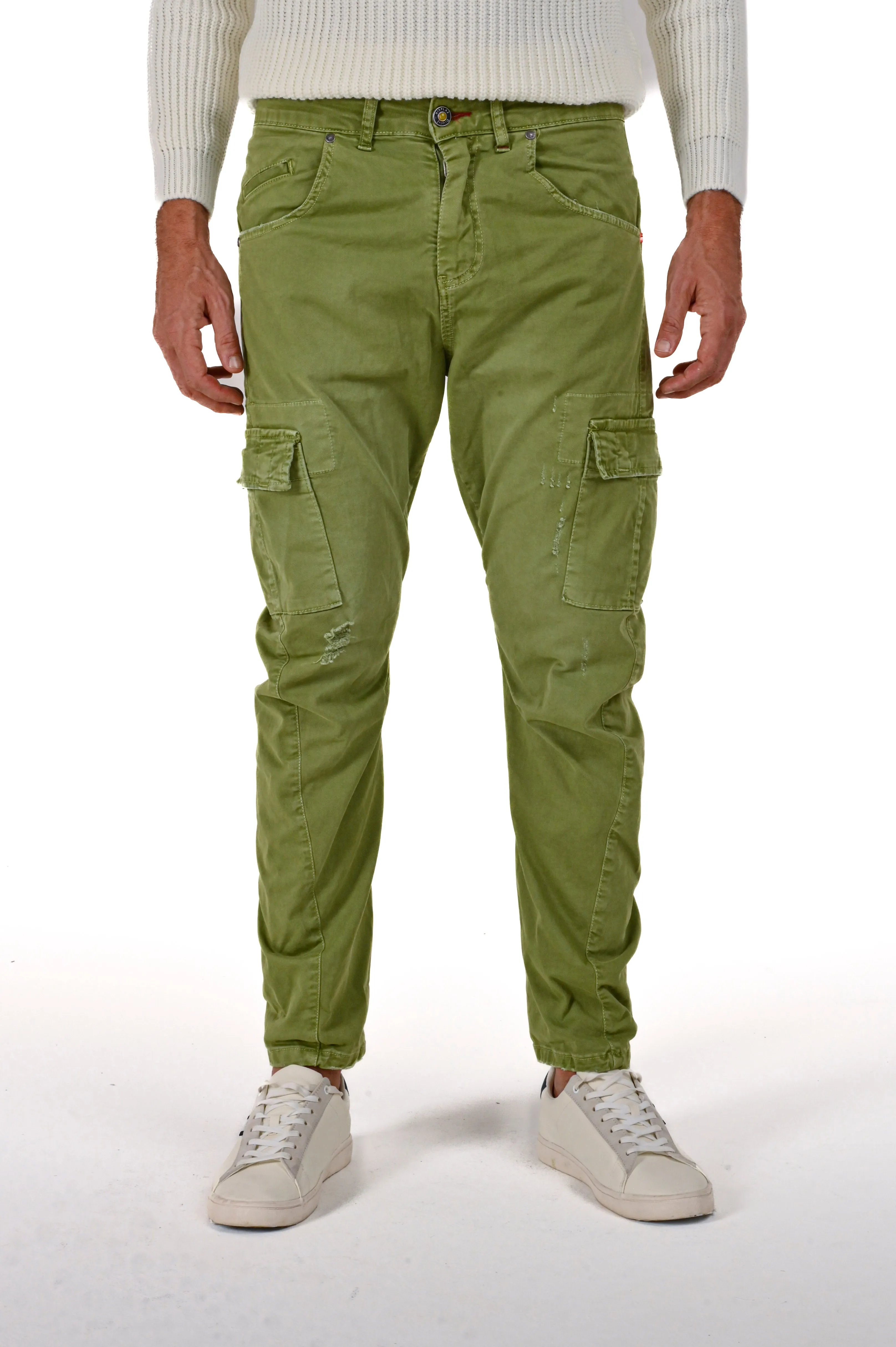 Pantaloni uomo tapered fit AI 4124 in vari colori - Displaj