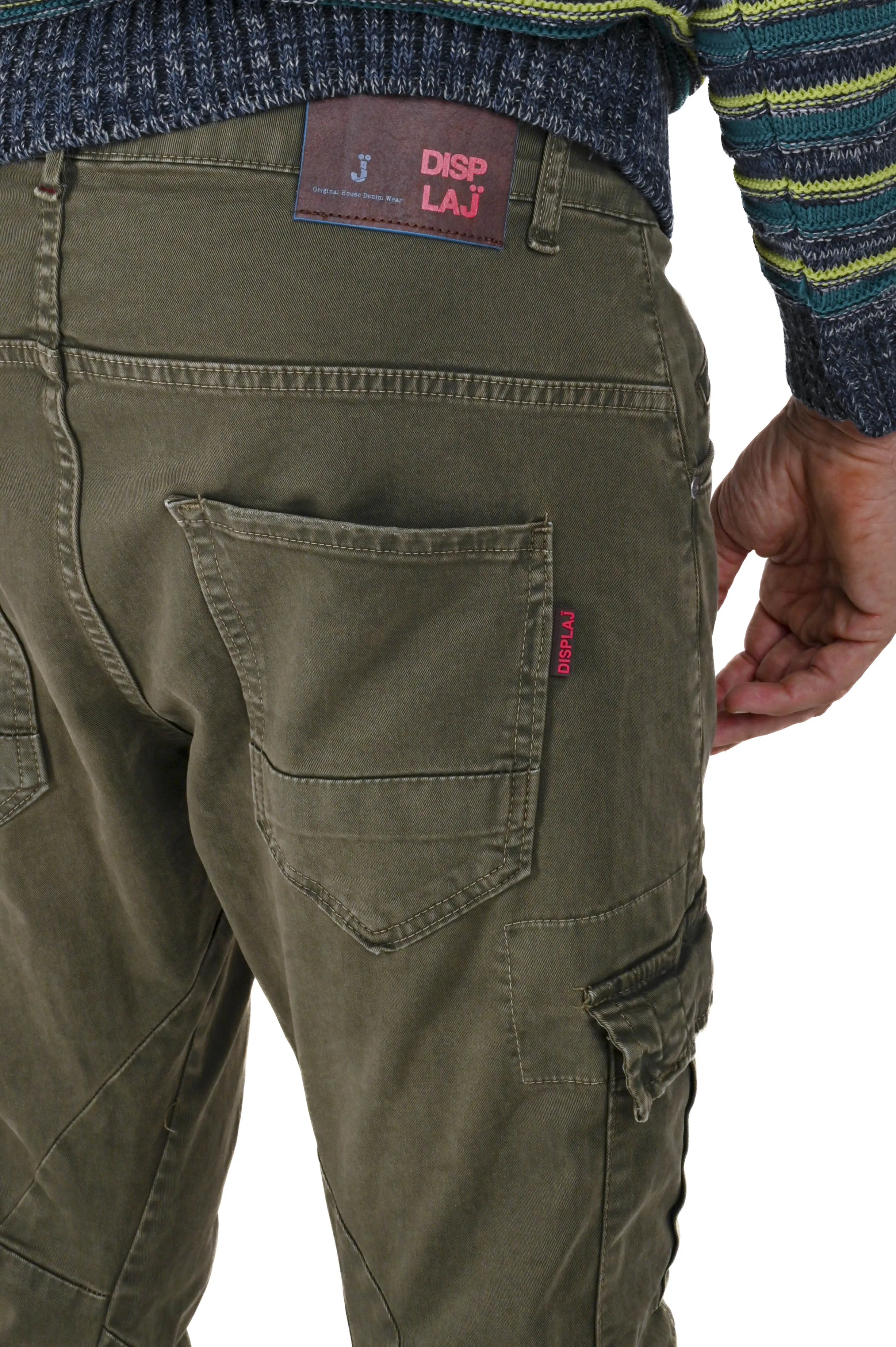 Pantaloni uomo tapered fit AI 4124 in vari colori - Displaj