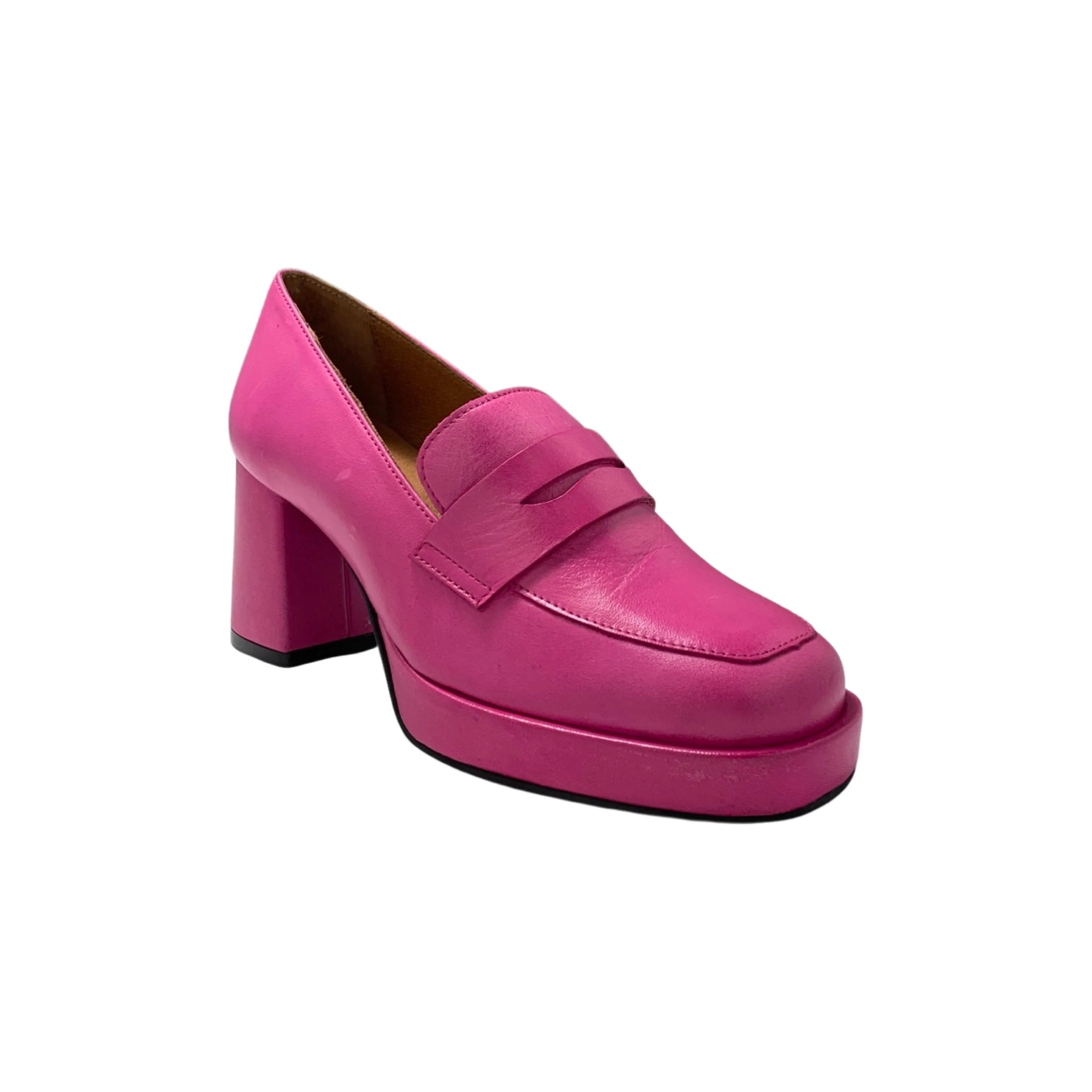 Penni Fuchsia Loafer Pump