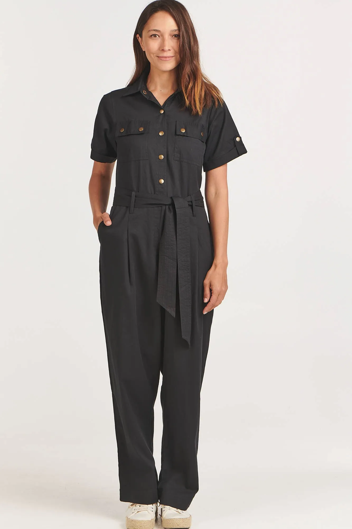 Reid Boilersuit Black