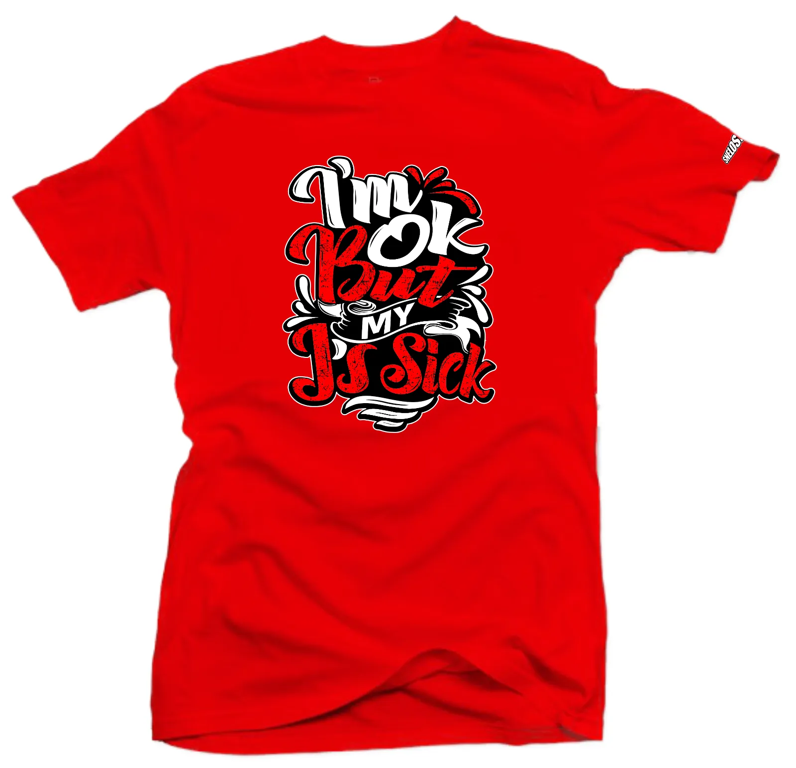 Shirt to Match Jordan 6 Red Oreo Sneakers -Sick J's Tees