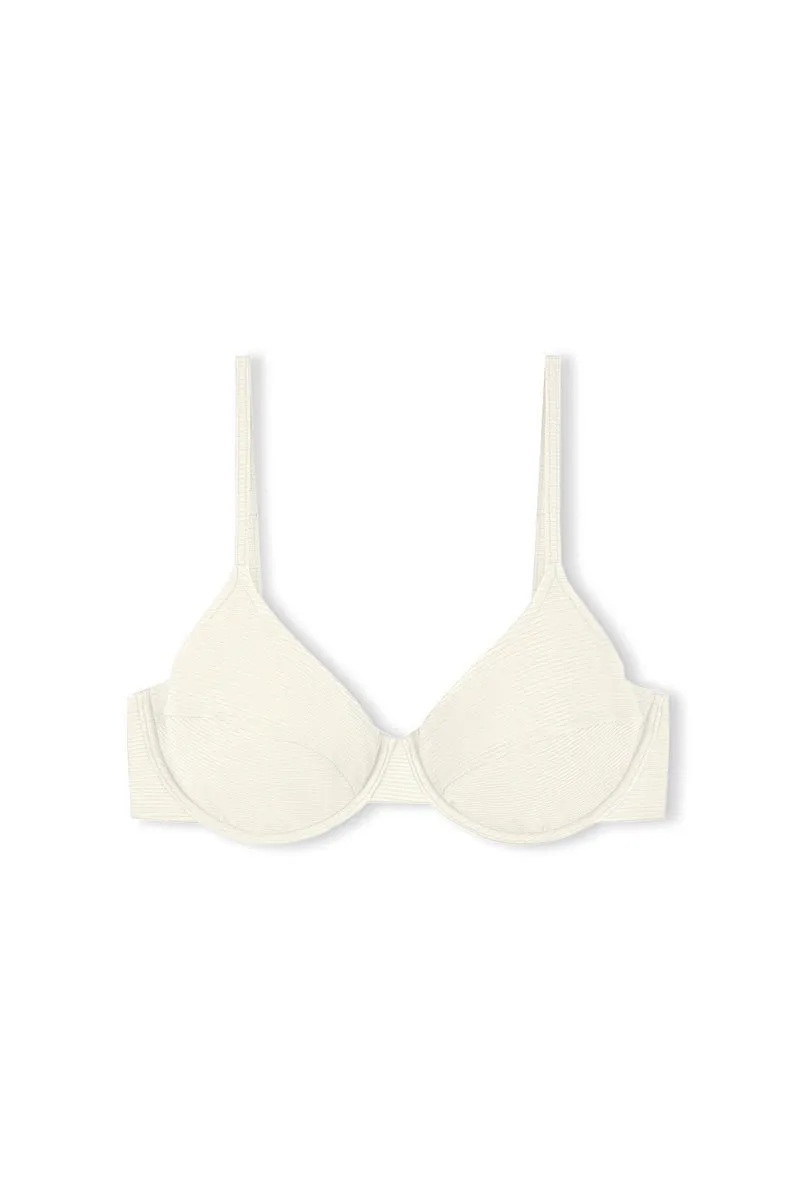 Signature Balconette Bra Cup Top - Coconut