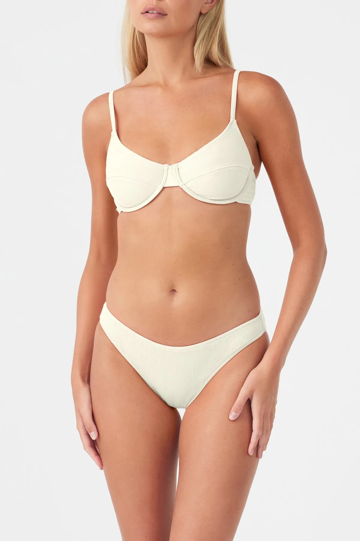 Signature Balconette Bra Cup Top - Coconut