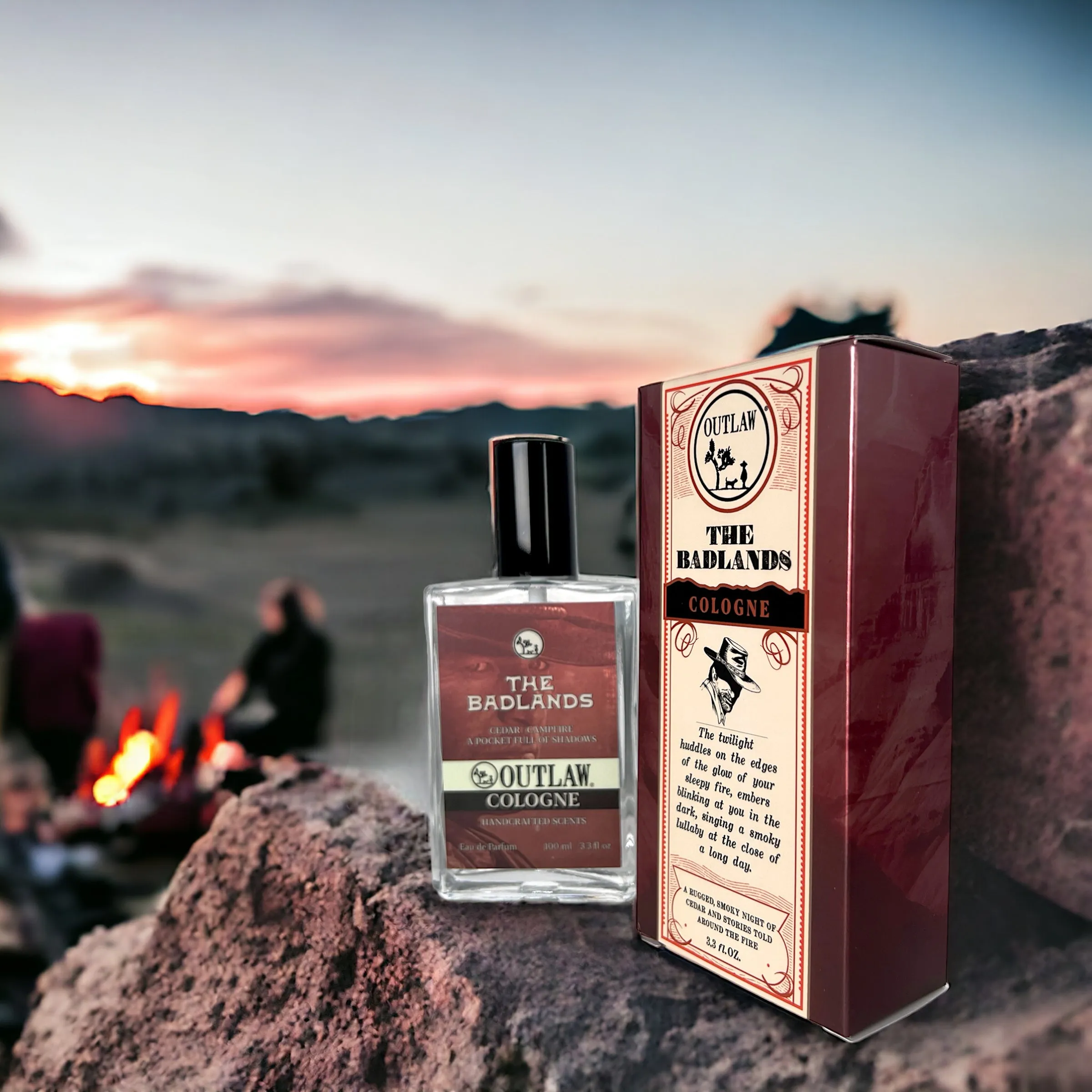 The Badlands Cedar & Campfire Cologne