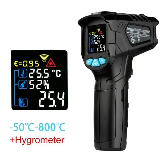 Thermometer Digital 800 Degree Infrared Thermometer Thermal Imager Laser Thermometers Pyrometer Hygrometer Thermostat Termometro