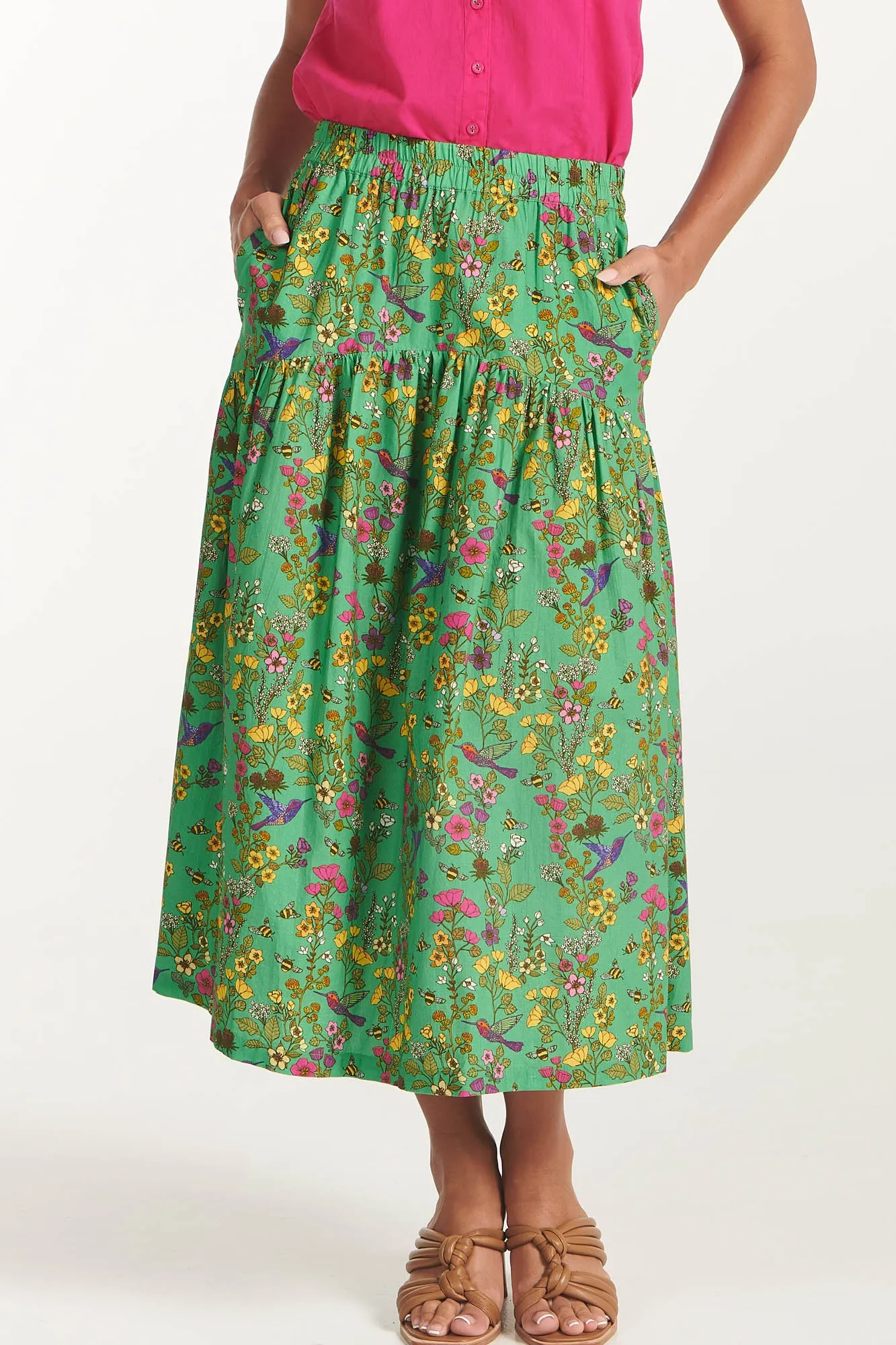 Yorke Skirt Mint Hummingbird